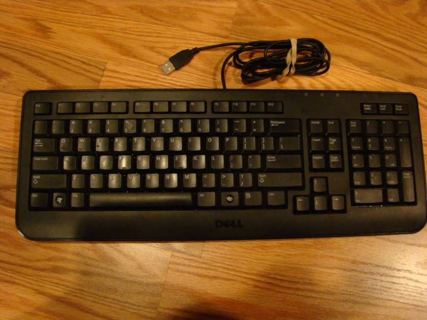 Dell SK 8185 Desktop Keyboard & NEW Dell Mouse USB  