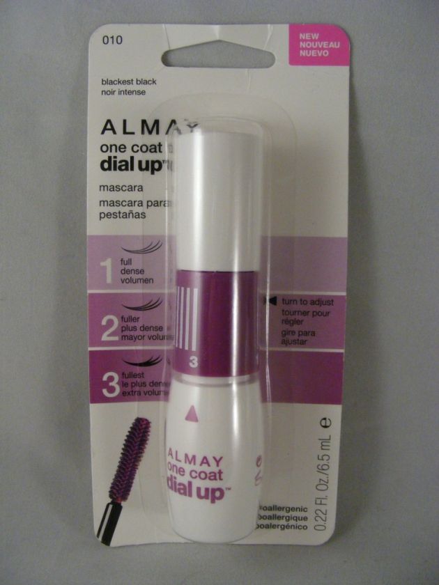 Almay One Coat Dial Up Mascara Full Fuller Fullest  