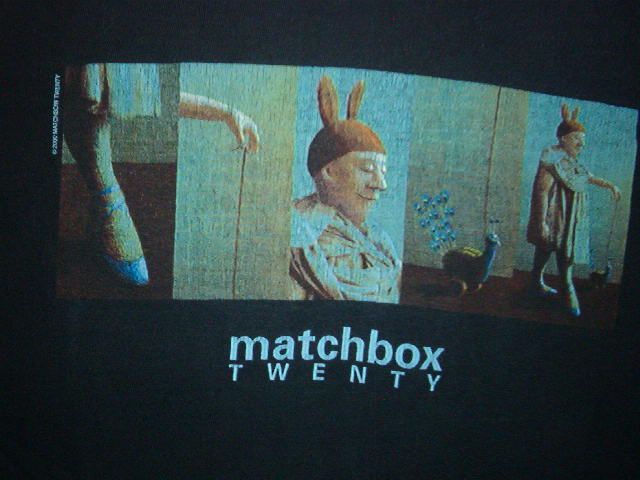 vintage MATCHBOX 20 SHIRT Rob Thomas LS Mad Season LG  