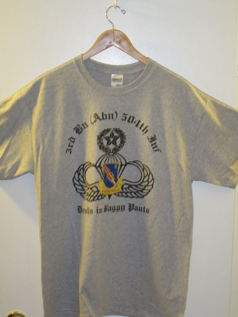 504 PIR Blue Devils PT Shirt 82nd Airborne T Shirt  