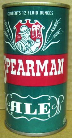 SPEARMAN ALE ss Beer Can Century Norfolk, VIRGINIA 1971  