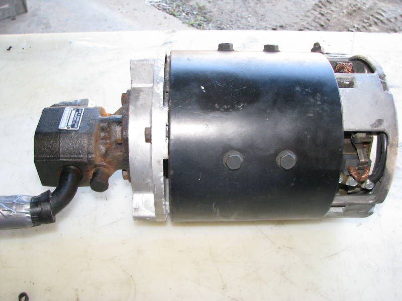 DC Electric Motor 24v 36v with Hydraulic pump Raymond  