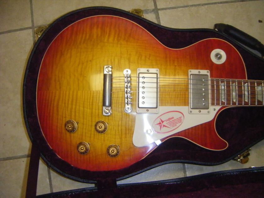   Standard Custom Shop 1959 Les Paul Reissue,Washed Cherry Sunburst