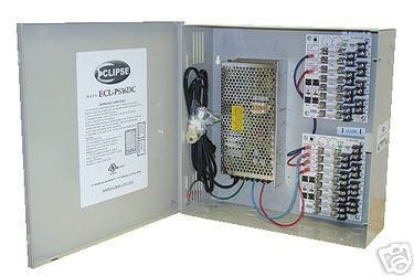 16 Channel 12VDC / 8A Regulated Power Supply CCTV  