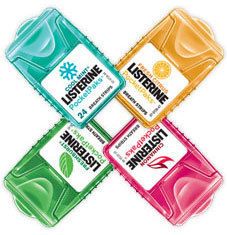 Listerine Pocket Pak 72 Strips Mint 1 pak  