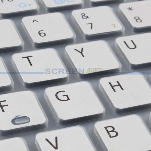Silver Keyboard Cover Skin Protector SONY VAIO NW FW EA  