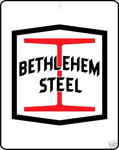 Bethlehem Steel 8 x 10 Metal sign  