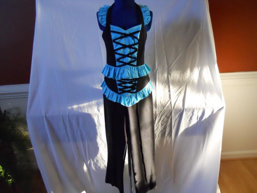 GIRLS PAGEANT SPORTSWEAR OR OUTFIT OF COICE SPECIAL OCCASION BLACK AND 