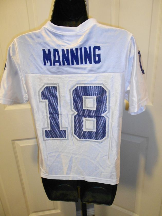 Peyton Manning #18 Indianapolis COLTS Womens XLarge XL Glitter Jersey 