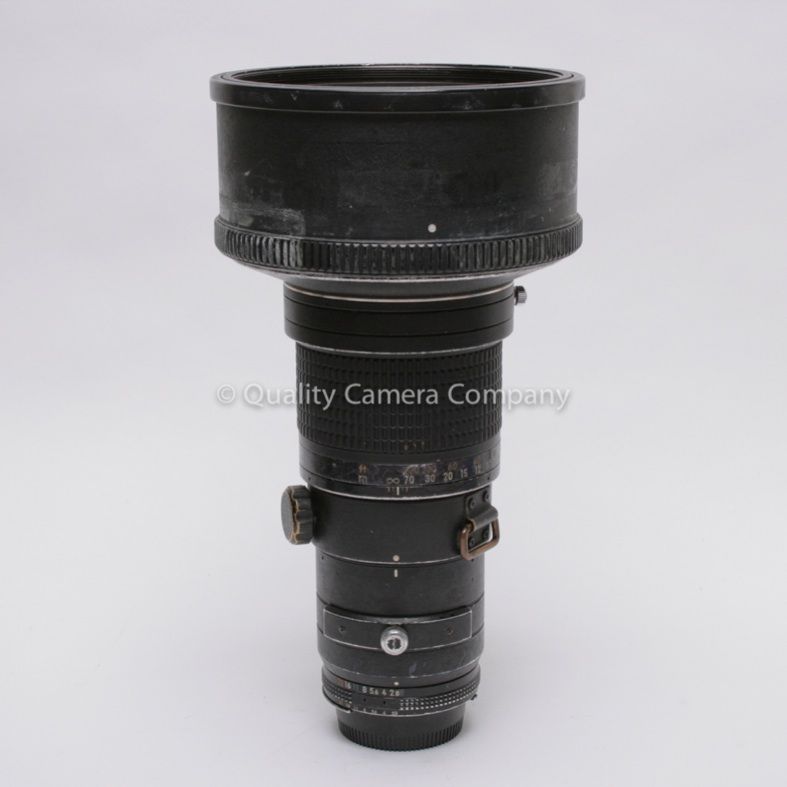 Nikon MF 300mm ED IF f/2.8 AIS  FAST NIKKOR    QUALITY CAMERA PRIDE 