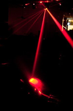 American DJ ACCU UFO PRO Center Floor DMX Light Effect 640282002035 
