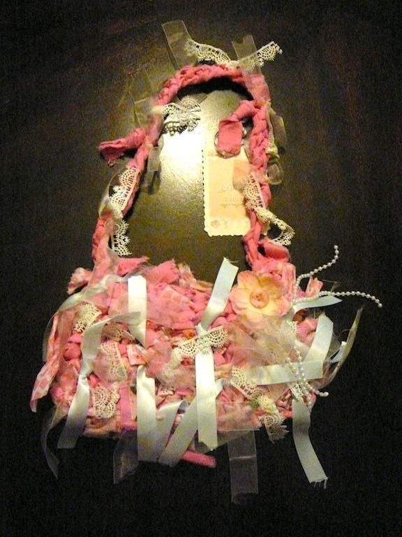 NW Dollcake Girl Vintage Pink Rag bag Jelly baby Purse  