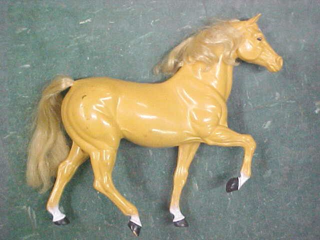   RARE large Dallas Barbie? accessor stallion horse toy toys big cowboy