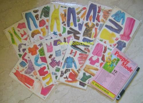 Vintage Paper Dolls Complete Set 12 Sheet Sealed Packs  