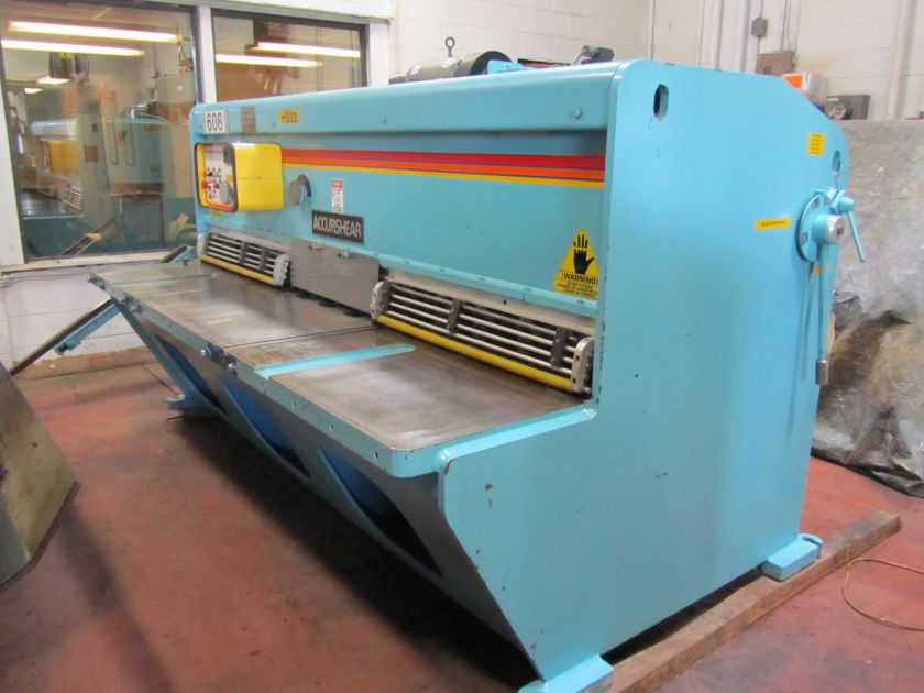 96 ACCURSHEAR Hydraulic Power Squaring Shear, Click to view 